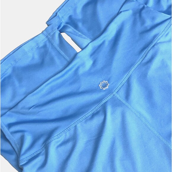 Pro Player Leggings Wide Leg Yoga Pants Wicking Stretch 1X Women Blue Athleisure - Picture 11 of 12